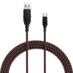 Купить Кабель EnergEA NyloGlitz micro-USB — USB-A (2.0) 1.5 м красный в МВИДЕО