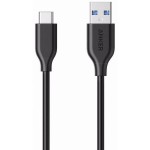 Кабель Anker Powerline USB-C to USB-A 3.0 90 см. Black