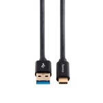 Кабель Hama USB -USB Type-C 1м Black