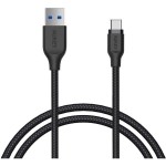 Купить Кабели для мобильных устройств Aukey Braided Nylon CB-AC1 USB-C to USB-A 3.1 1.2 м в МВИДЕО