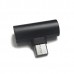 Купить Переходник Krutoff USB Type-C to USB Type-C + USB Type-C Audio black в МВИДЕО