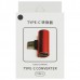 Купить Переходник Krutoff USB Type-C to USB Type-C + USB Type-C Audio black в МВИДЕО