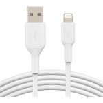 Кабель для iPod, iPhone, iPad Belkin Boost Charge USB-A/Lightning 1m CAA001bt1MWH White
