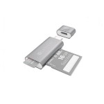 Устройство для чтения карт памяти Satechi Aluminum Type C Micro/SD Card Reader