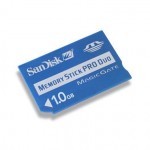 Карта памяти MemoryStick Duo Pro SanDisk 1Gb/MS ProDuo