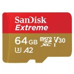 Карта памяти MicroSD SanDisk 64GB Extreme microSDXC (SDSQXA2-064G-GN6MA)