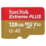 Купить Карта памяти MicroSD SanDisk 128GB Extreme Plus microSDXC (SDSQXBZ-128G-GN6MA) в МВИДЕО