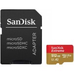 Карта памяти SanDisk microSD 512Gb Extreme+адаптер SDSQXA1-512G-GN6MA)