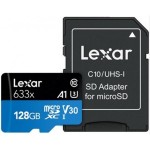 Карта памяти Lexar 633x microSD 128GB (LX1LFSDM10128ABC10)