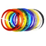 Набор пластика для 3D-ручек PLA 20 цветов
