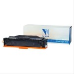 Картридж для лазерного принтера Nv Print NV-054C, голубой, совместимый