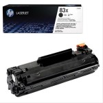 Картридж для лазерного принтера HP CF283X, черный, оригинал