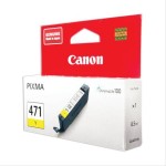 Картридж для струйного принтера Canon CLI-471Y, желтый, оригинал (0403C001)