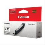 Купить Картридж для струйного принтера Canon CLI-471GY, серый, оригинал (0404C001) в МВИДЕО