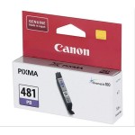 Картридж для струйного принтера Canon CLI-481PB, синий, оригинал (2102C001)