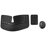 Комплект клавиатура и мышь Microsoft ergonomic