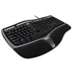 Купить Клавиатура проводная Microsoft Natural Ergo 4000 Silver/Black (B2M-00020) в МВИДЕО