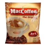 Напиток MacCoffee кофейный карамель раст. 3в1 18г 25 пакетиков