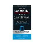 Капсулы Caffe Corsini gran riserva decaffeinato 10 капсул