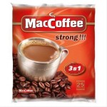 Кофе растворимый MacCoffee strong 3 в 1 50 г 16 штук