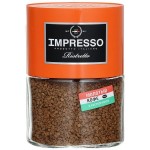 Кофе Impresso ристретто растворимый с добавлением молотого 100 г