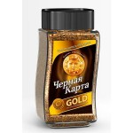 Купить Кофе растворимый Черная карта gold стекло 190 г в МВИДЕО