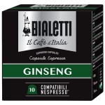 Капсулы Bialetti Ginseng стандарта Nespresso женьшень 10 шт