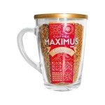 Кофе Maximus Original растворимый в стеклянной кружке 70 г