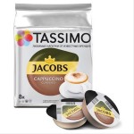 Купить Капсулы для кофемашин TASSIMO Jacobs Cappuccino 8 шт*8 г, молоко 8 шт х 40 г, Capuchino в МВИДЕО