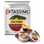 Купить Капсулы для кофемашин TASSIMO Jacobs Caffe Crema, натуральный кофе, 16 шт. х 7 г в МВИДЕО