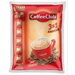 Кофейный напиток CoffeClub растворимый 3 в 1 классик 18г х100шт