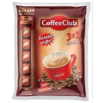 Кофейный напиток CoffeClub растворимый 3 в 1 Крепкий 18гх 100шт