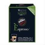 Капсулы для кофемашин NESPRESSO Vergnano Lungo Intenso, 10 шт. х 5 г,