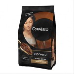 Кофе в зернах Coffesso Espresso, 1000 г, вакуумная упаковка, 101215