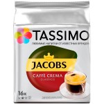 Купить Кофе в капсулах Tassimo Jacobs Кафе Крема Классик 16 шт в МВИДЕО