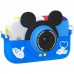 Купить Детский цифровой фотоаппарат GSMIN Fun Camera Memory Blue (BT601166) в МВИДЕО