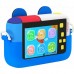 Купить Детский цифровой фотоаппарат GSMIN Fun Camera Memory Blue (BT601166) в МВИДЕО