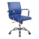 Купить Офисные кресла (компьютерные кресла) Бюрократ CH-993-LOW/BLUE в МВИДЕО