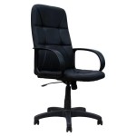 Купить Кресло офисное Office-Lab КР59 экокожа черный в МВИДЕО