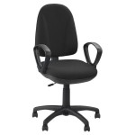 Купить Офисное кресло EasyChair Pegaso черное в МВИДЕО