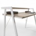 Купить Письменный стол La Forma Aarhus 114,5x60 серый дуб в МВИДЕО