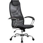 Кресло офисное Metta BK-8 (Dark Grey/Chrome)