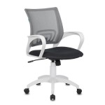 Купить Кресло офисное Бюрократ CH-W695N/DG/TW-12 (Dark Grey/White) в МВИДЕО