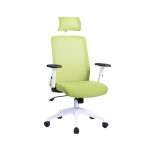 Кресло офисное Loftyhome Meeting (W-168C-Gr) green