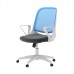 Купить Кресло офисное Loftyhome Call (W-158B-BB) blue/black в МВИДЕО