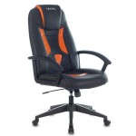 Кресло игровое Zombie VIKING-8 черный/оранжевый