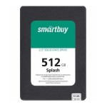 Купить Внутренний SSD накопитель Smartbuy 512GB Splash (SBSSD-512GT-MX902-25S3) в МВИДЕО