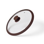 Крышка для посуды FISSMAN 9969 Прозрачный, коричневый