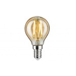 Лампа LED Paulmann Tropfen 2,5W E14 230V Gold 2600K 28367