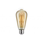 Лампа LED Paulmann Rustika 2,5W E27 Gold 1700K 28394